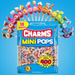 Charms Mini Pops Lollipops 400 Count