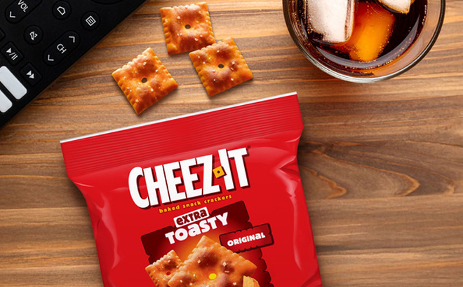 Cheez It Extra Toasty Cheese Crackers Cheez It Extra Toasty Cheese Crackers