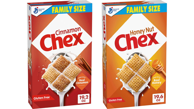 Chex Family Size Cinnamon Cereal Chex Family Size Cinnamon Cereal