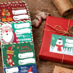 Christmas Gift Tape Roll with Package