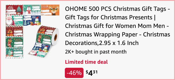 Christmas Gift Tape at Checkout Christmas Gift Tape at Checkout