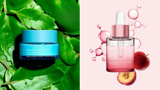 Clarins Hydra Essentiel Moisturizer and Glow Serum
