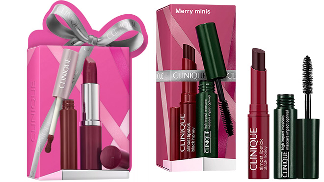 Clinique 2 Piece Merry Minis Gift Set Clinique 2 Piece Merry Minis Gift Set
