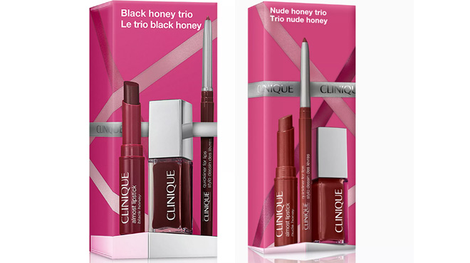Clinique 3 Piece Black Honey Trio Gift Set Clinique 3 Piece Black Honey Trio Gift Set