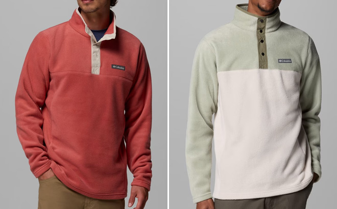 Columbia Mens Steens Mountain II Fleece Pullovers