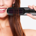 Cordless Hair Straightener Brush