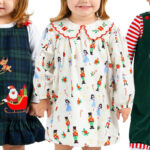 Counting Daisies Baby Holiday Outfit Set