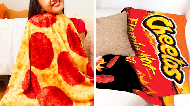 Cozy Concepts Co Pizza Blanket