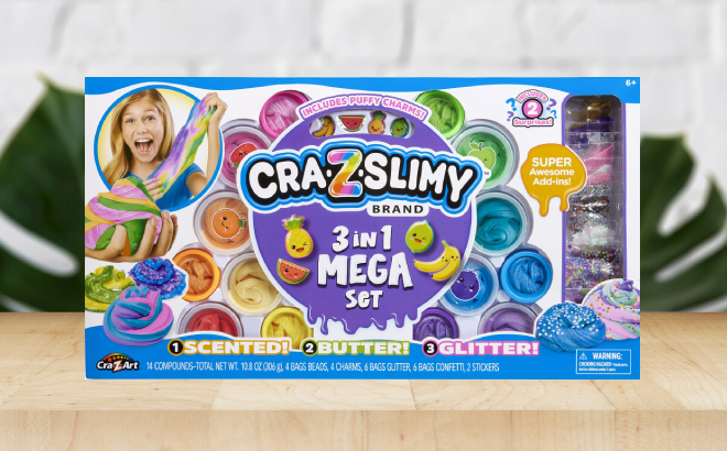 Cra Z Slimy Mega Slime Kit Cra Z Slimy Mega Slime Kit