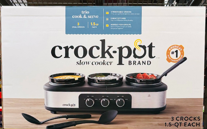 Crock Pot Trio Slow Cooker Crock Pot Trio Slow Cooker