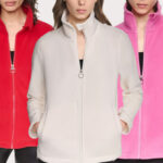 DKNY Womens Sport Fleece Jackets