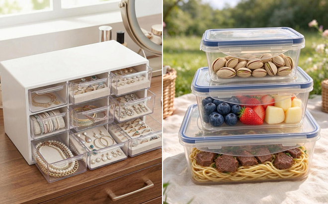 Desk Organizer Box
