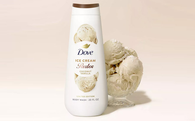 Dove Beauty Ice Cream Parlor Coconut Vanilla Body Wash Dove Beauty Ice Cream Parlor Coconut Vanilla Body Wash