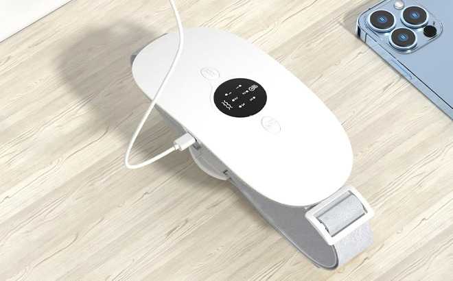 Electric Waist Belt Device White Electric Waist Belt Device White