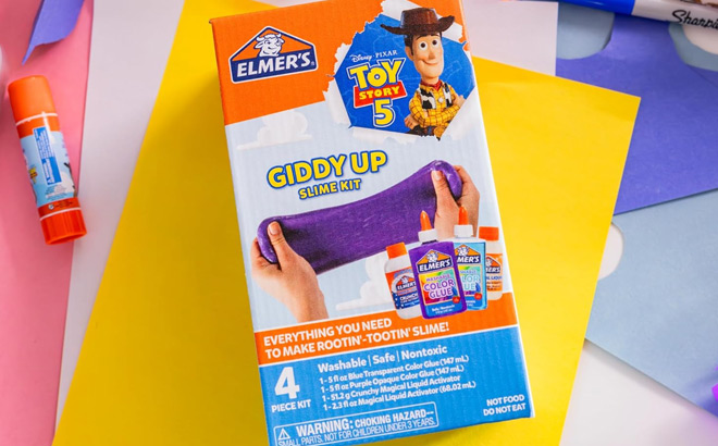 Elmers Giddy Up Toy Story 4 Piece Slime Kit Elmers Giddy Up Toy Story 4 Piece Slime Kit