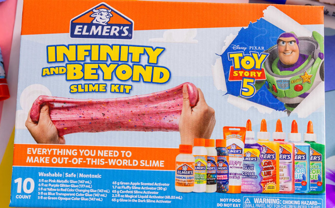 Elmers Infinity and Beyond Toy Story 10 Piece Slime Kit Elmers Infinity and Beyond Toy Story 10 Piece Slime Kit