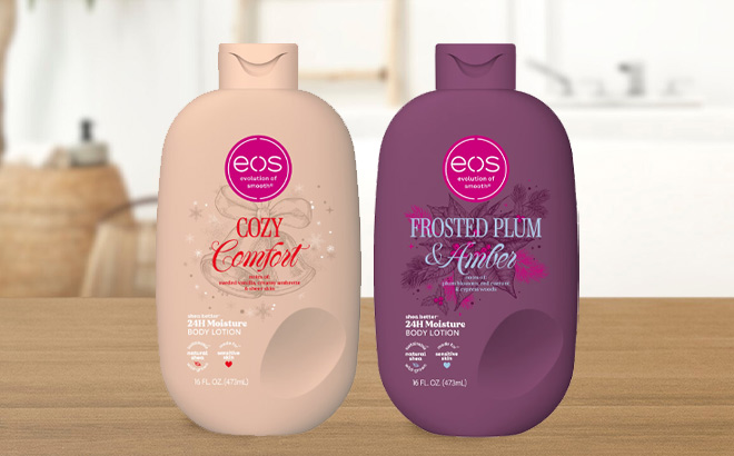 Eos Shea Better Body Lotions on the Table Eos Shea Better Body Lotions on the Table