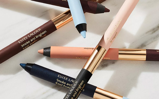 Estee Lauder Smoke and Brighten Long Lasting Waterproof Kajal Eyeliners Estee Lauder Smoke and Brighten Long Lasting Waterproof Kajal Eyeliners
