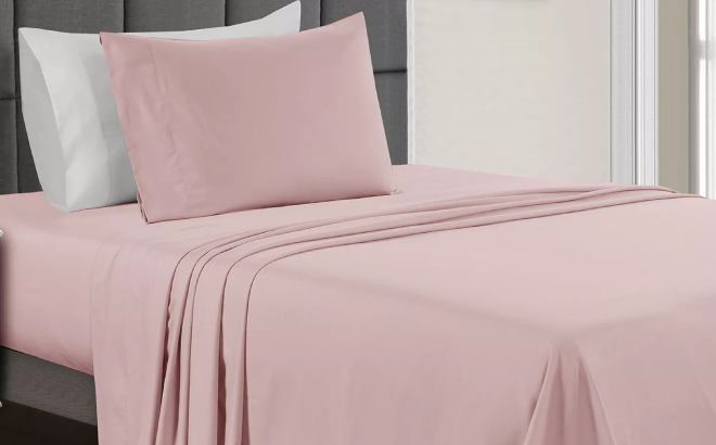 Fairfield Square Collection Microfiber Solid 3 Piece Sheet Set