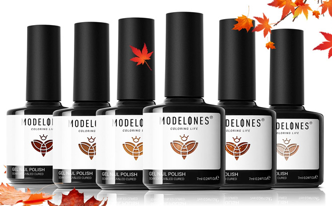 Fall Gel Nail Polish Set 6 piece