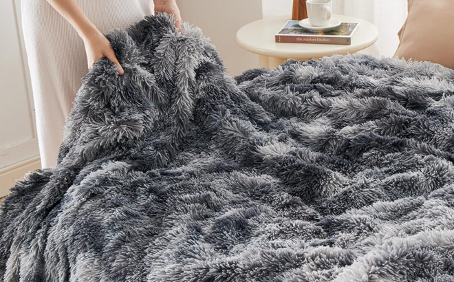 Faux Fur Fleece Sherpa Blanket Faux Fur Fleece Sherpa Blanket