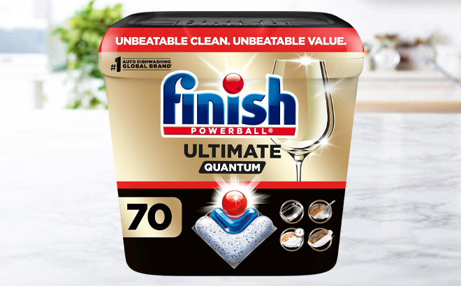 Finish 70 Count Ultimate Quantum Dishwasher Pods Finish 70 Count Ultimate Quantum Dishwasher Pods