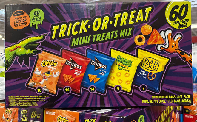 Frito Lay Halloween Mini Treats Mix 60 Pack