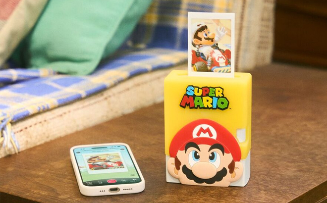 Fujifilm Instax Mini Link 3 Super Mario Smartphone Printer Silicone Case