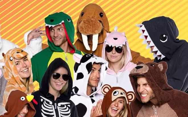 Funziez Adult Onesie Halloween Costume Funziez Adult Onesie Halloween Costume