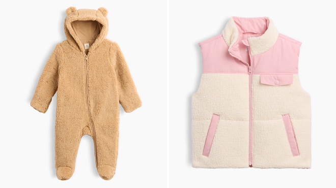 GAP Factory Baby Sherpa One Piece