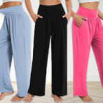GRACYOGA Wide Leg Yoga Pants in Various Colors