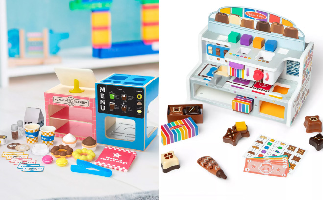 Geoffreys Toy Box Cafe Cake Bakery Coffee Shop Playset