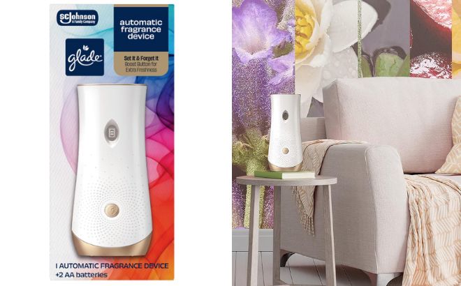 Glade Automatic Air Freshener Spray Holder Glade Automatic Air Freshener Spray Holder
