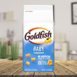 Goldfish Baby Cheddar Cheese Crackers on the Table