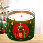 Goose Creek 3 Wick Buddy the Elf Scented Jar Candle on a Table