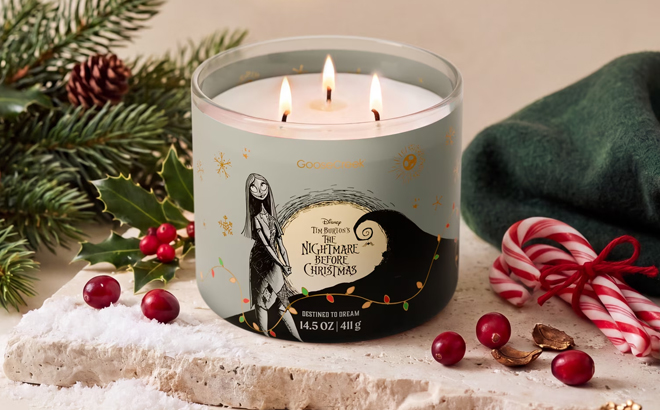 Goose Creek 3 Wick Nightmare Before Christmas Scented Jar Candle Goose Creek 3 Wick Nightmare Before Christmas Scented Jar Candle