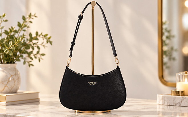 Guess Bethany Top Zip Small Shoulder Handbag Guess Bethany Top Zip Small Shoulder Handbag