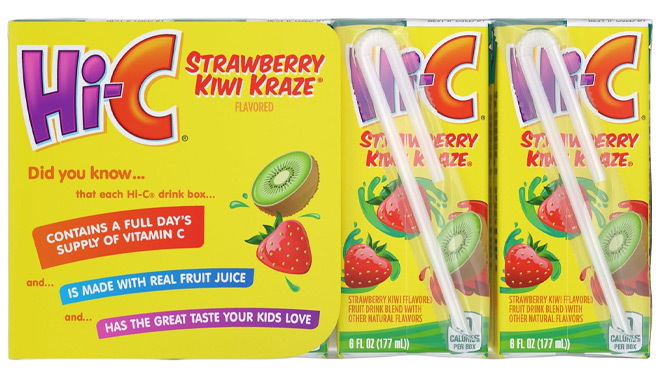 HI C Strawberry Kiwi Kraze Juice 8 Pack HI C Strawberry Kiwi Kraze Juice 8 Pack