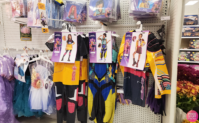 Halloween Costumes Overview at Target Store