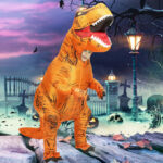 Halloween Dinosaur Blow Up Suit