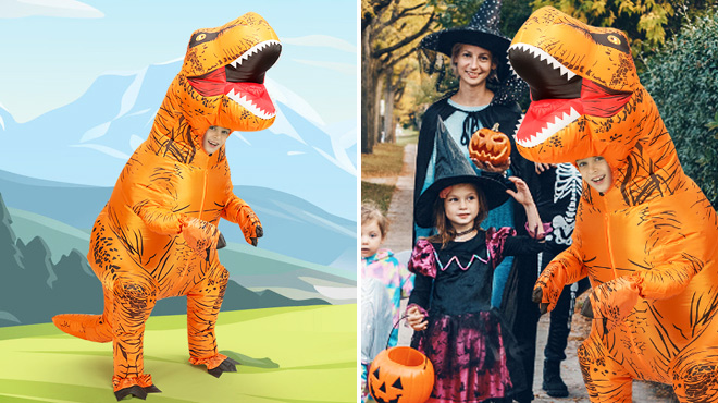 Halloween Dinosaur Blow Up Suits Halloween Dinosaur Blow Up Suits
