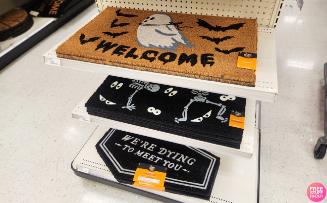 Halloween Doormats at Target