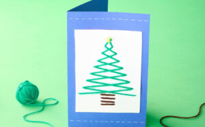 Hand Stitched Card Craft Event at Michaels