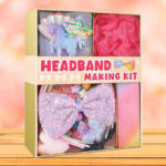 Headband 89 Piece Making Kit on the Table