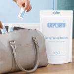 Heyface Compressed Towels Tablets 50 Piece on the Floor