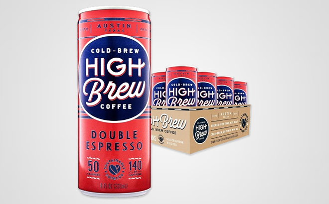 High Brew Coffee Double Espresso 12 Pack High Brew Coffee Double Espresso 12 Pack