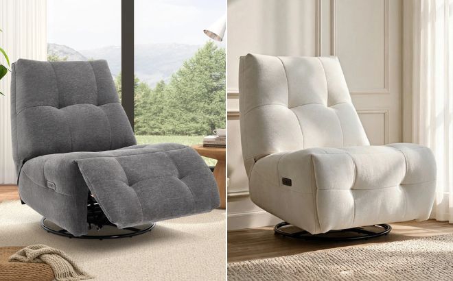 Hokku Designs Hovnatan Swivel Glider Power Recliner Hokku Designs Hovnatan Swivel Glider Power Recliner