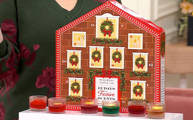 HomeWorx by SlatkinCo 12 Day Seasons Greetings Advent Calendar HomeWorx by SlatkinCo 12 Day Seasons Greetings Advent Calendar