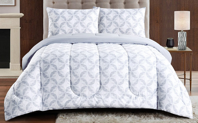 Hudson and Main Brixton Geo 3 Piece Comforter Set