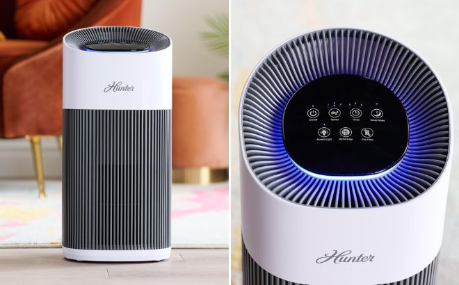 Hunter HEPA Digital Tower Air Purifier Hunter HEPA Digital Tower Air Purifier